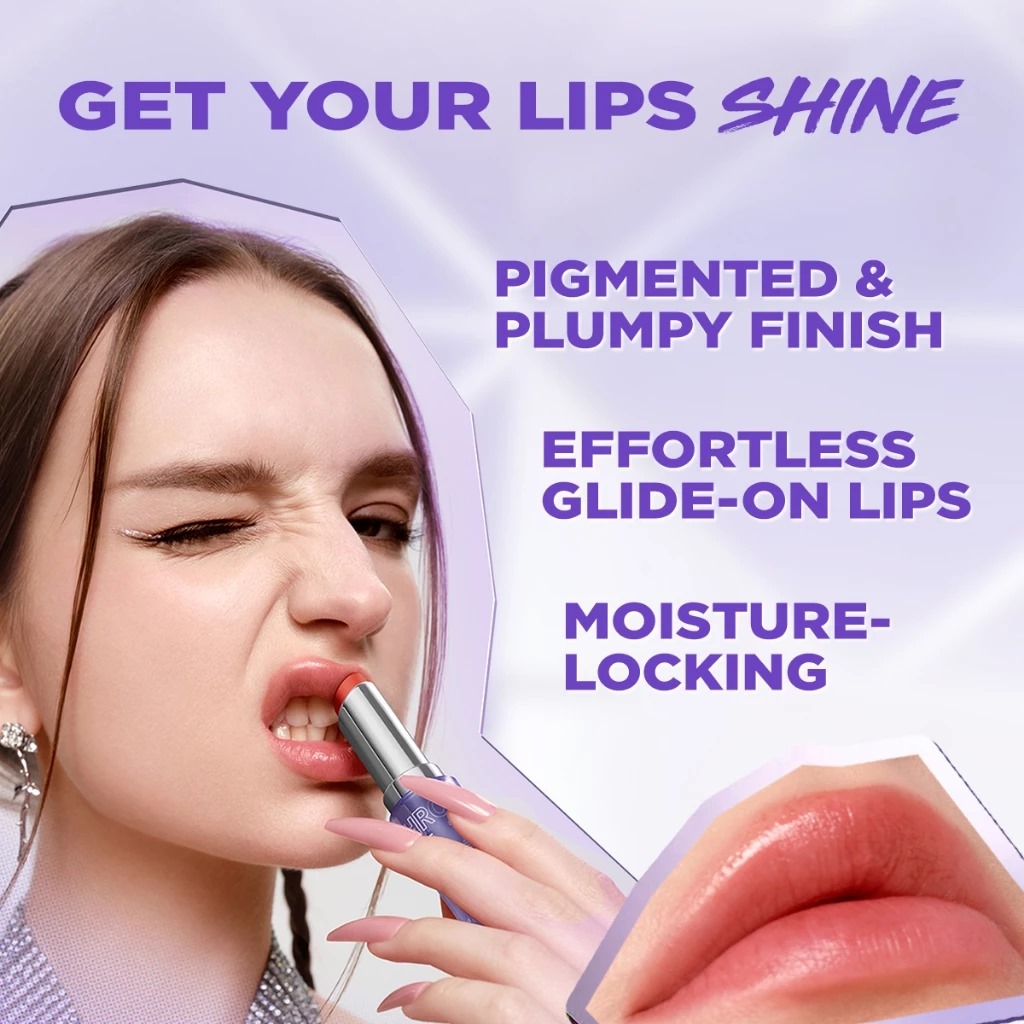 Dazzle Me Color Chrome Lip Glaze 3gr - 10 Smoke Auburn