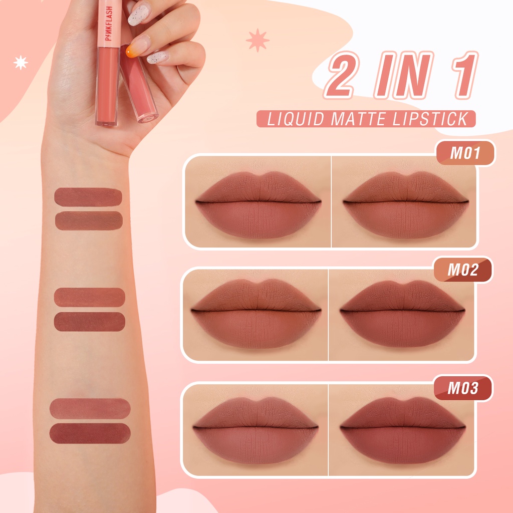 Pinkflash Duo Lipgloss PF-L13 - M01
