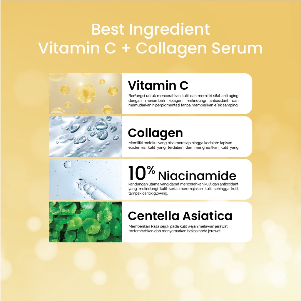 Animate Vitamin C + Collagen  Serum 20 ml