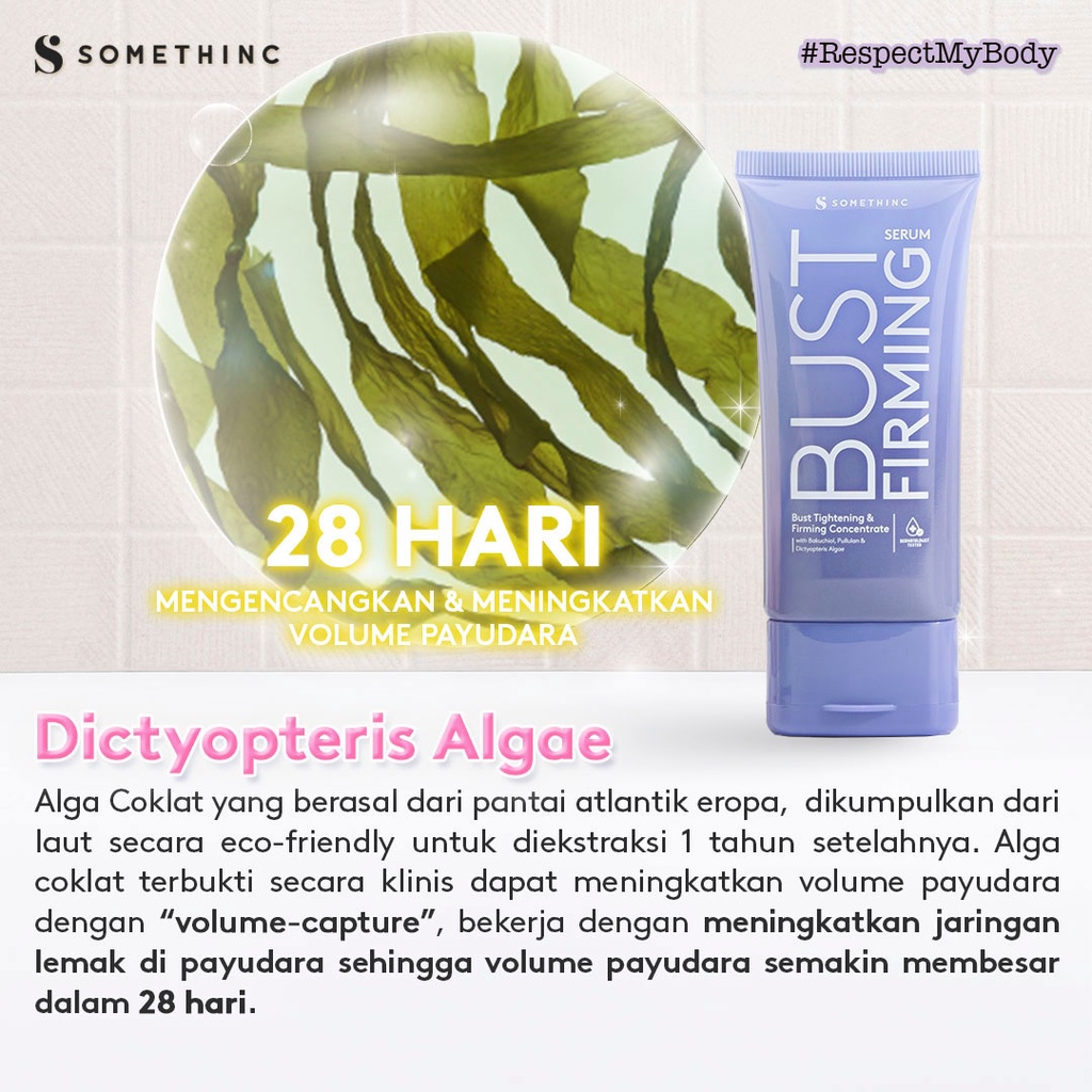Somethinc BUST Firming Serum 50gr - Serum Pengencang