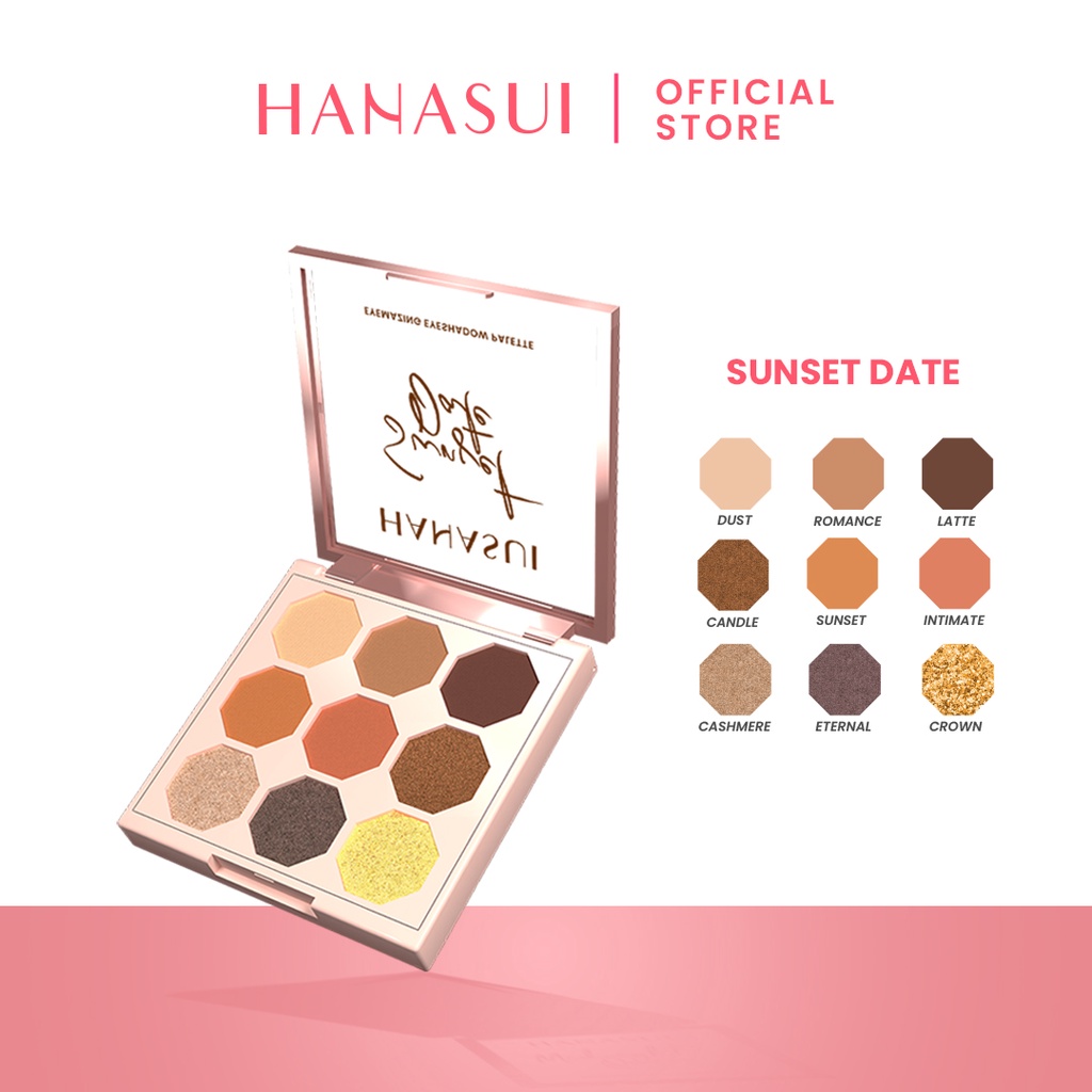 Hanasui Eyemazing Eyeshadow Palette - Sunset Date