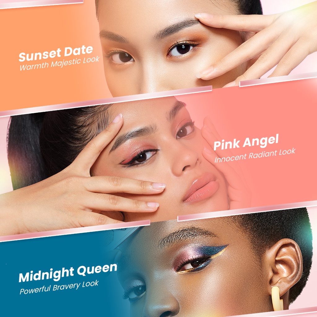 Hanasui Eyemazing Eyeshadow Palette - Midnight Queen