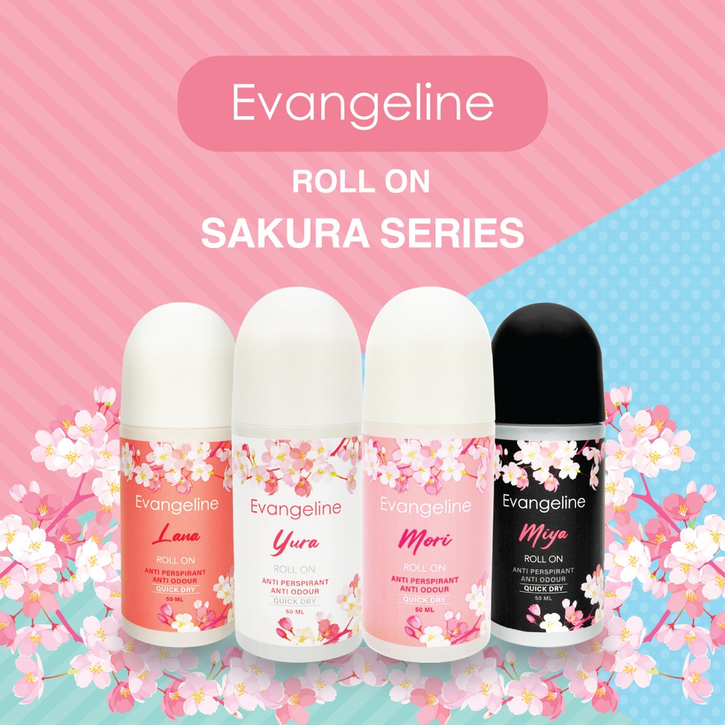 Evangeline Sakura Roll On 50ml - Mori