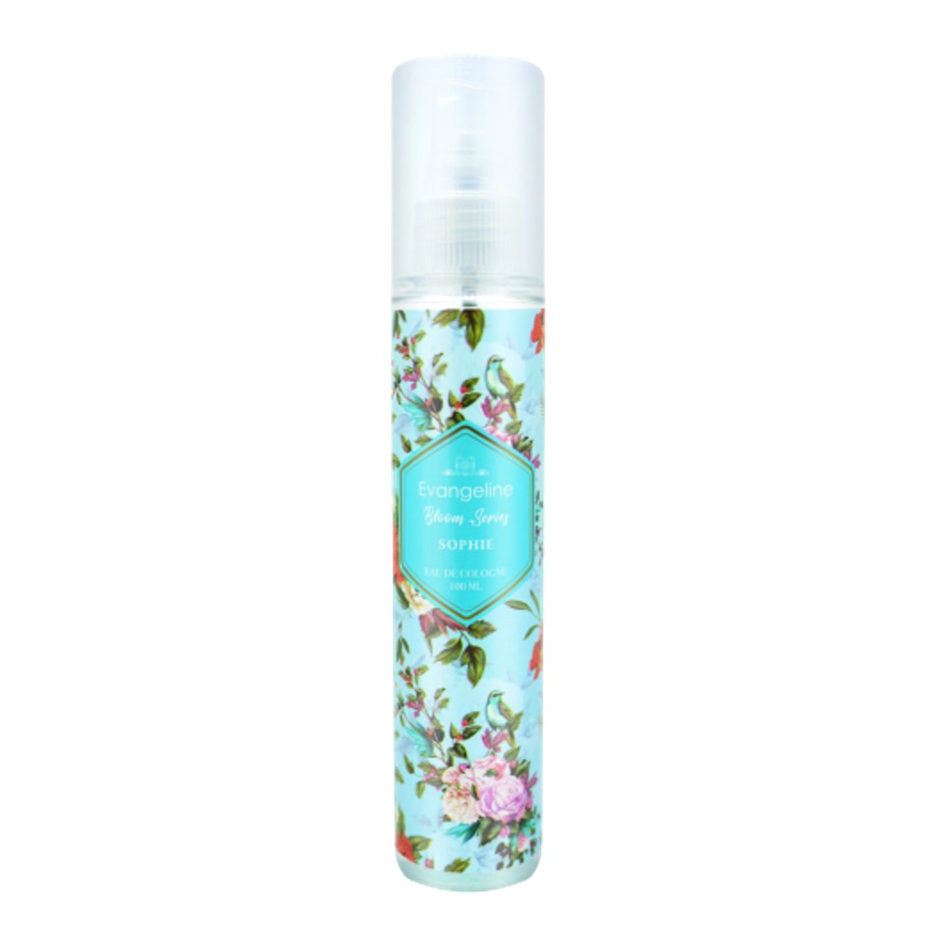 Evangeline Eau De Cologne Bloom Series 100ml - Sophie *