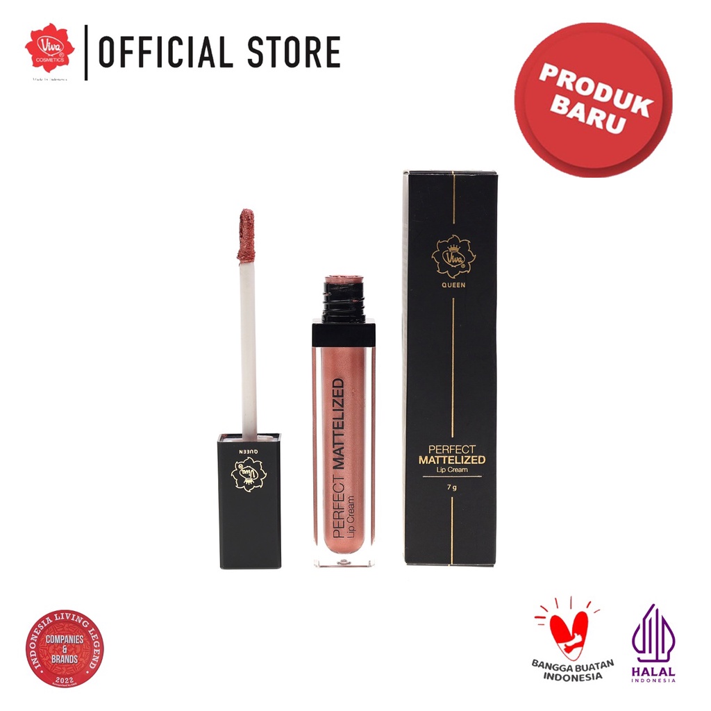 Viva Queen Perfect Mattelized Lip Cream 7g - 751 Innocent Fairy