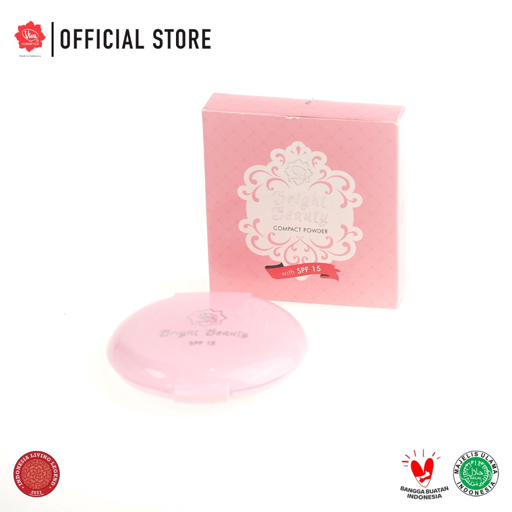 Viva Bright Beauty Compact Powder SPF15 - 2 Natural