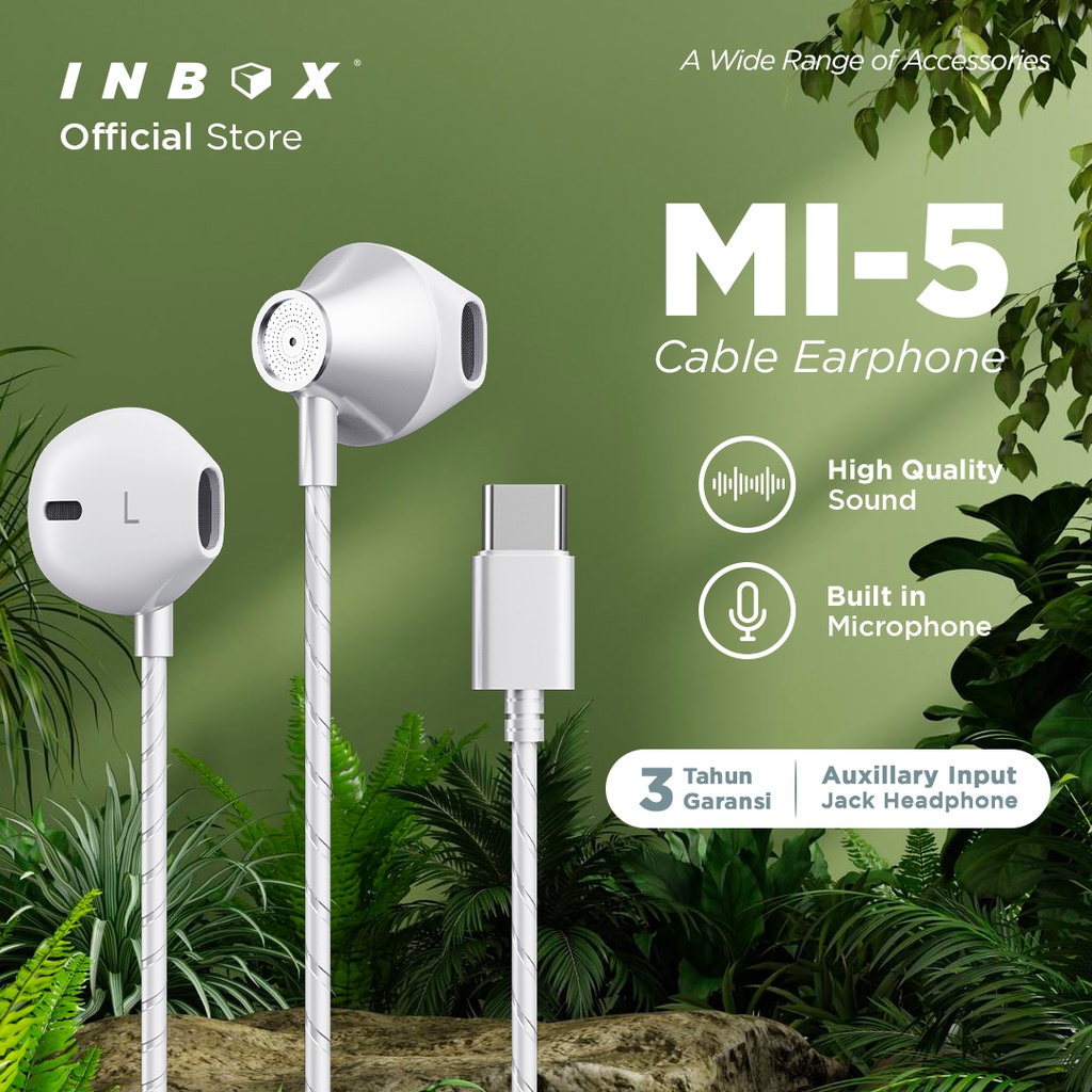 Inbox Earphone MI-5 (Type-C)