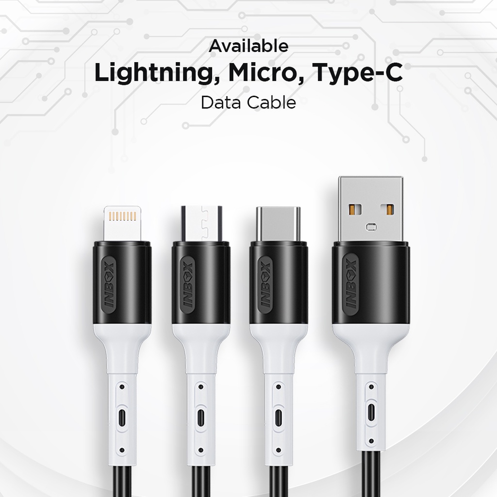Inbox Kabel Data Charger Qualcomm MM-6 - Micro 2.4A