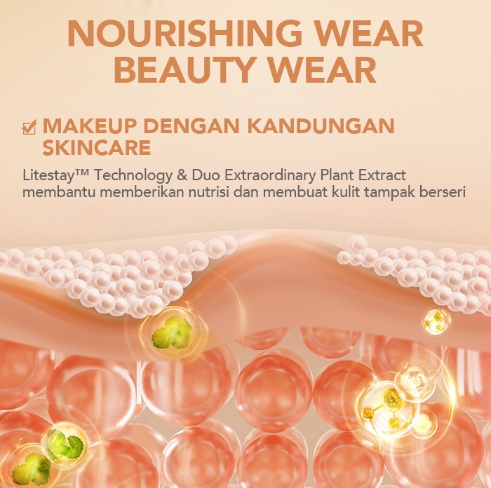 YOU Noutriwear+ Flawless Cushion Foundation REFILL - N508 Medium Beige