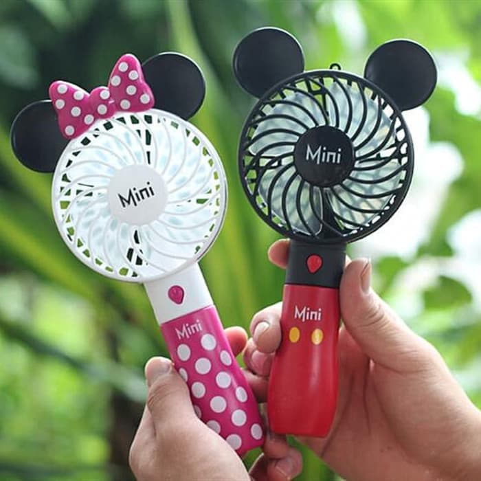 Kipas Genggam MICKEY MINNIE Portable