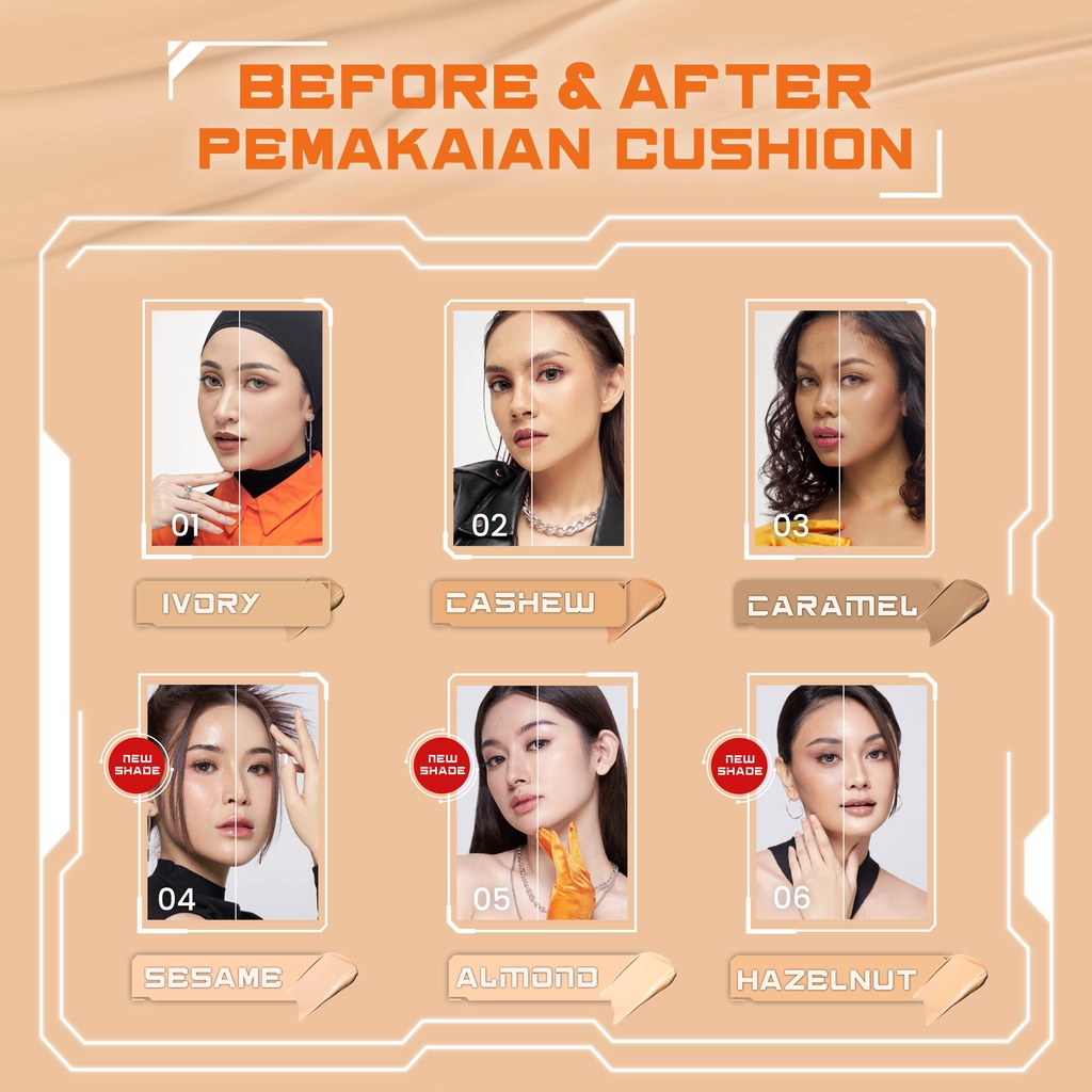 Salsa Cover Me BB Cushion - Caramel