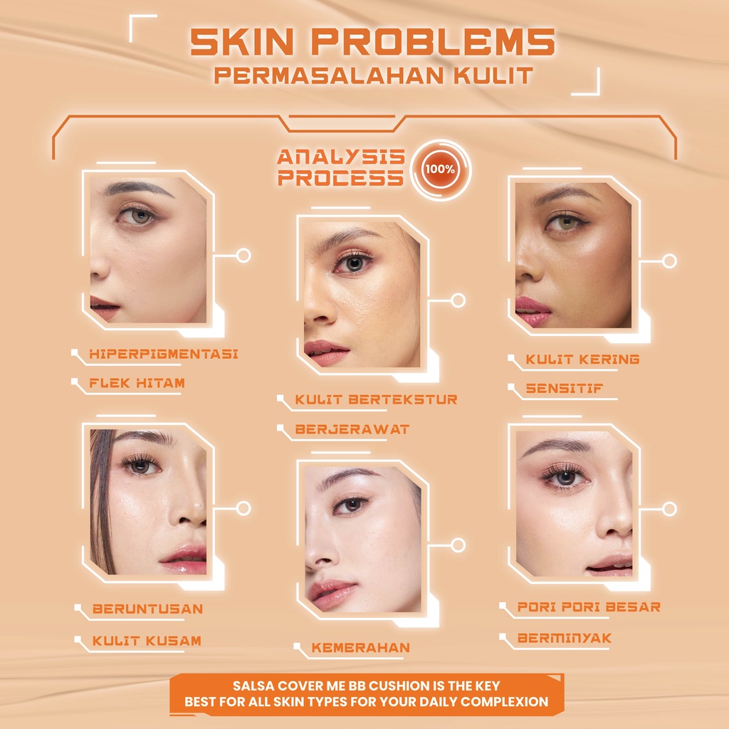 Salsa Cover Me BB Cushion REFILL - Caramel