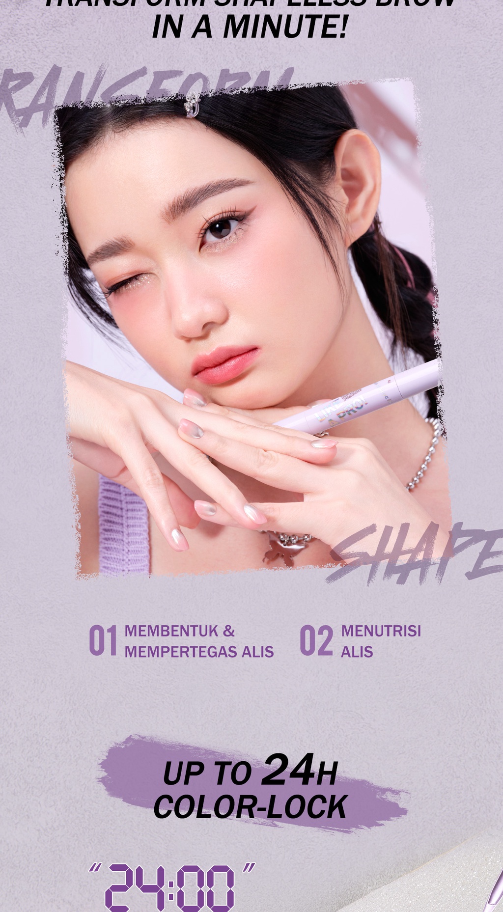 BNB Barenbliss Like a Pro Shockproof Durabrow Pomade - 02 Dark Brown