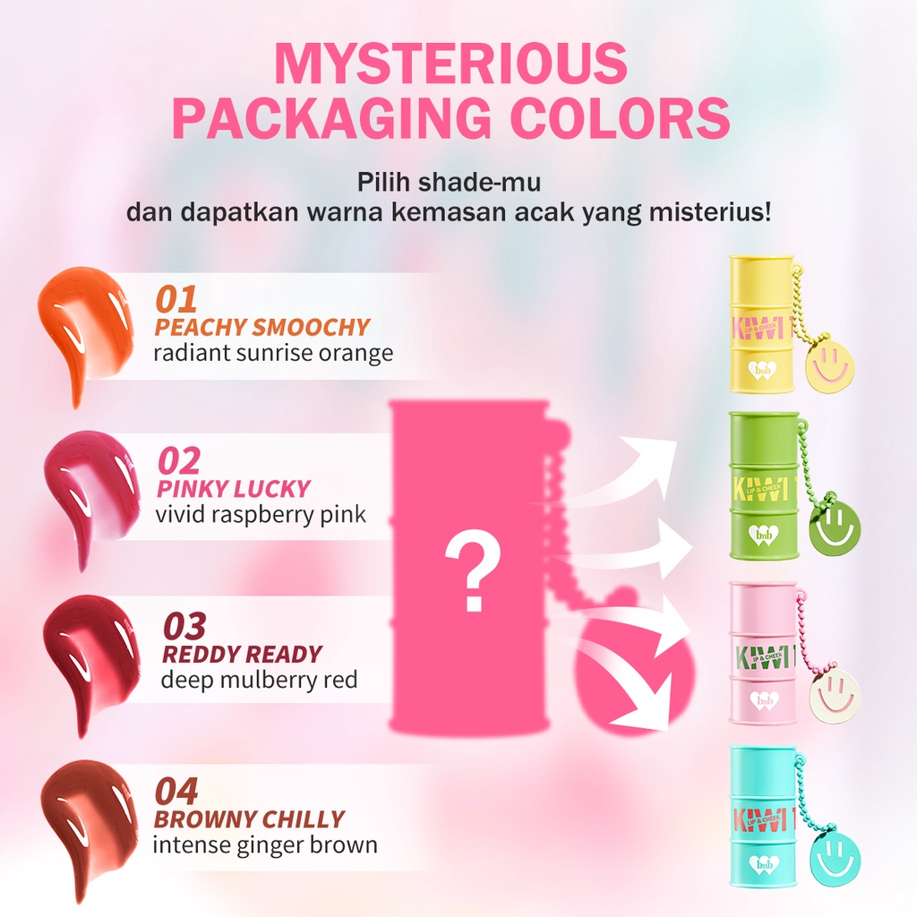 BNB Barenbliss Kiwi Tin Tint Lip - 04 Browny Chilly