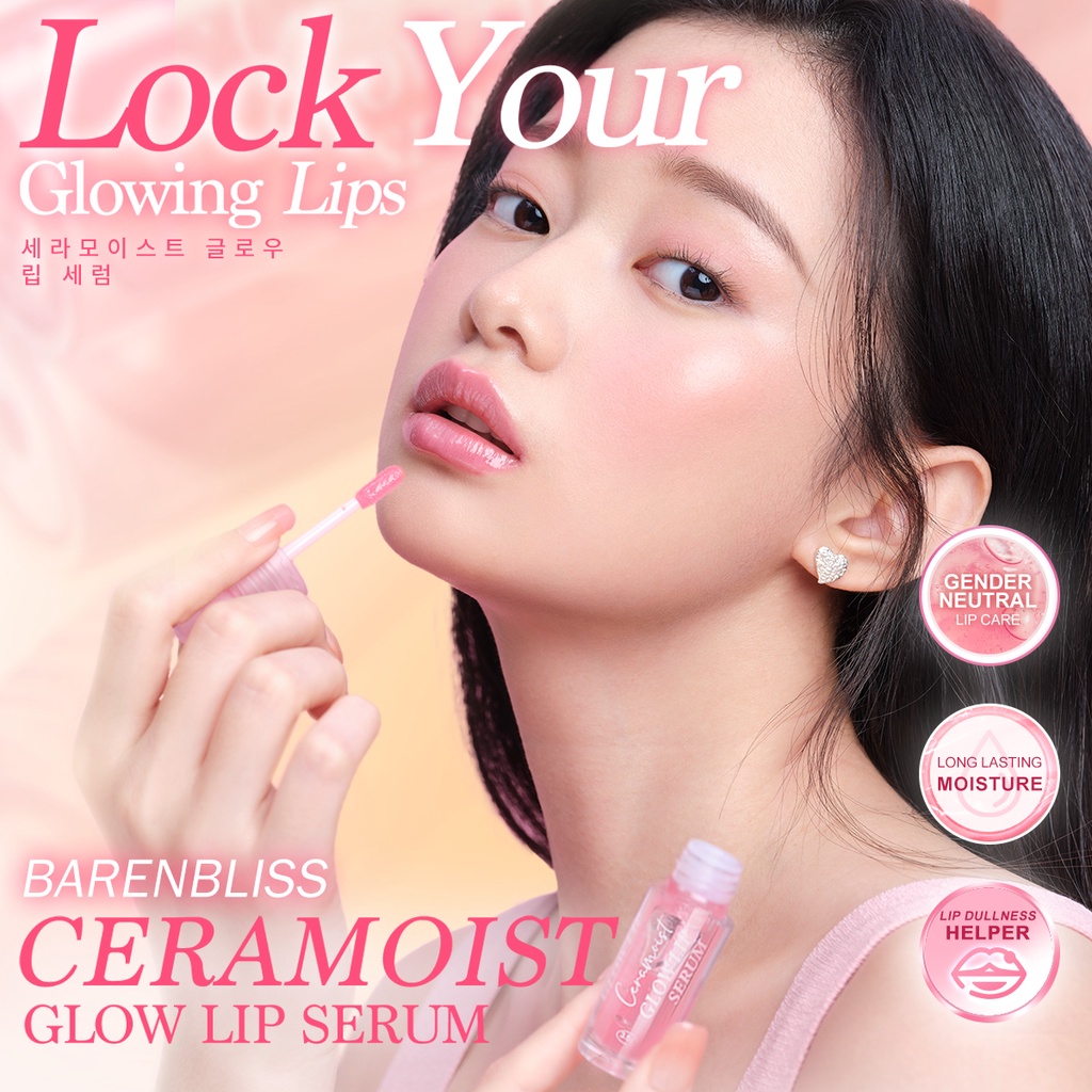 BNB Barenbliss Ceramoist Glow Lip Serum 3.5gr
