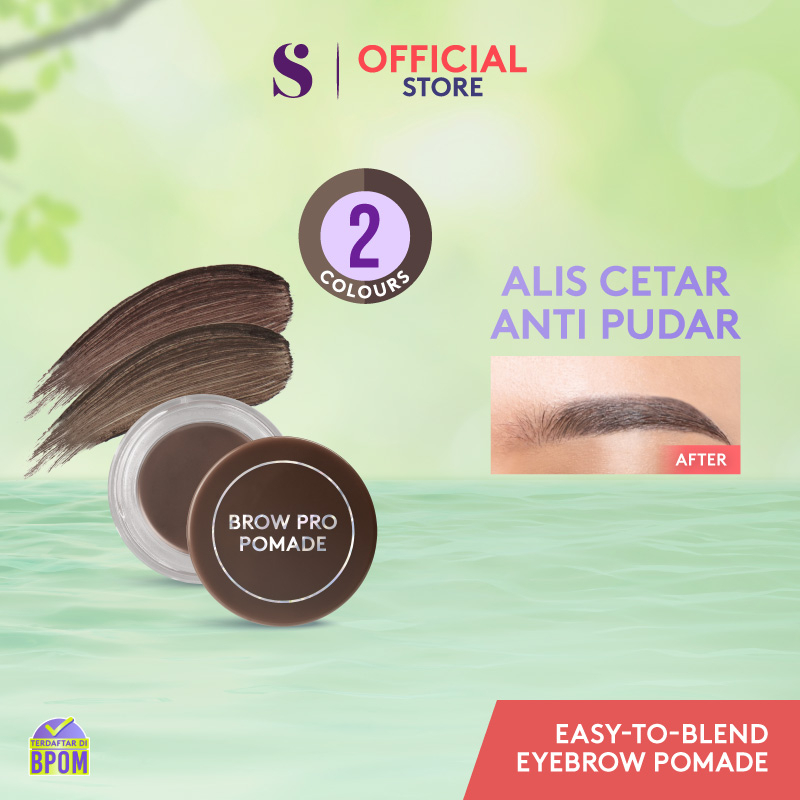 Somethinc Brow Pro Pomade 18Hr Stay - Dark Brown