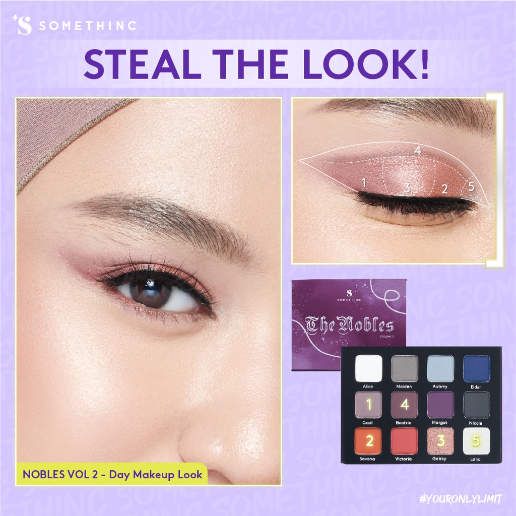 Somethinc The Nobles Eyeshadow Palette - Volume 2 *