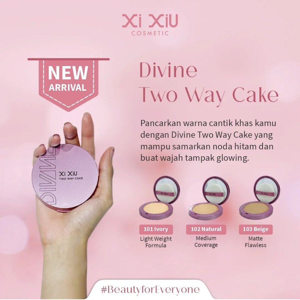 Xi Xiu Divine Two Way Cake - 101 Ivory