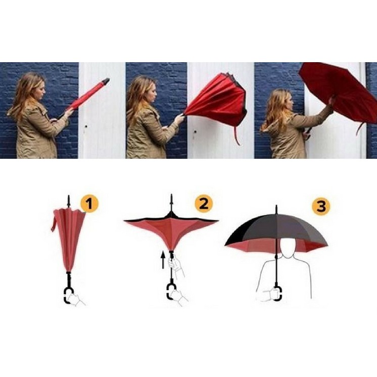 Payung Terbalik Kazbrella