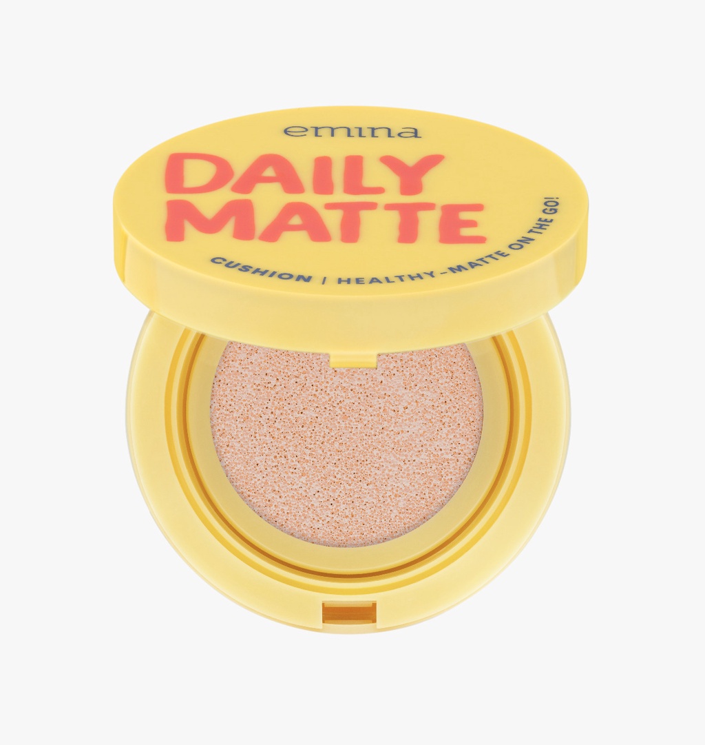 Emina Daily Matte Cushion SPF25 PA++ 15gr - W03 Caramel