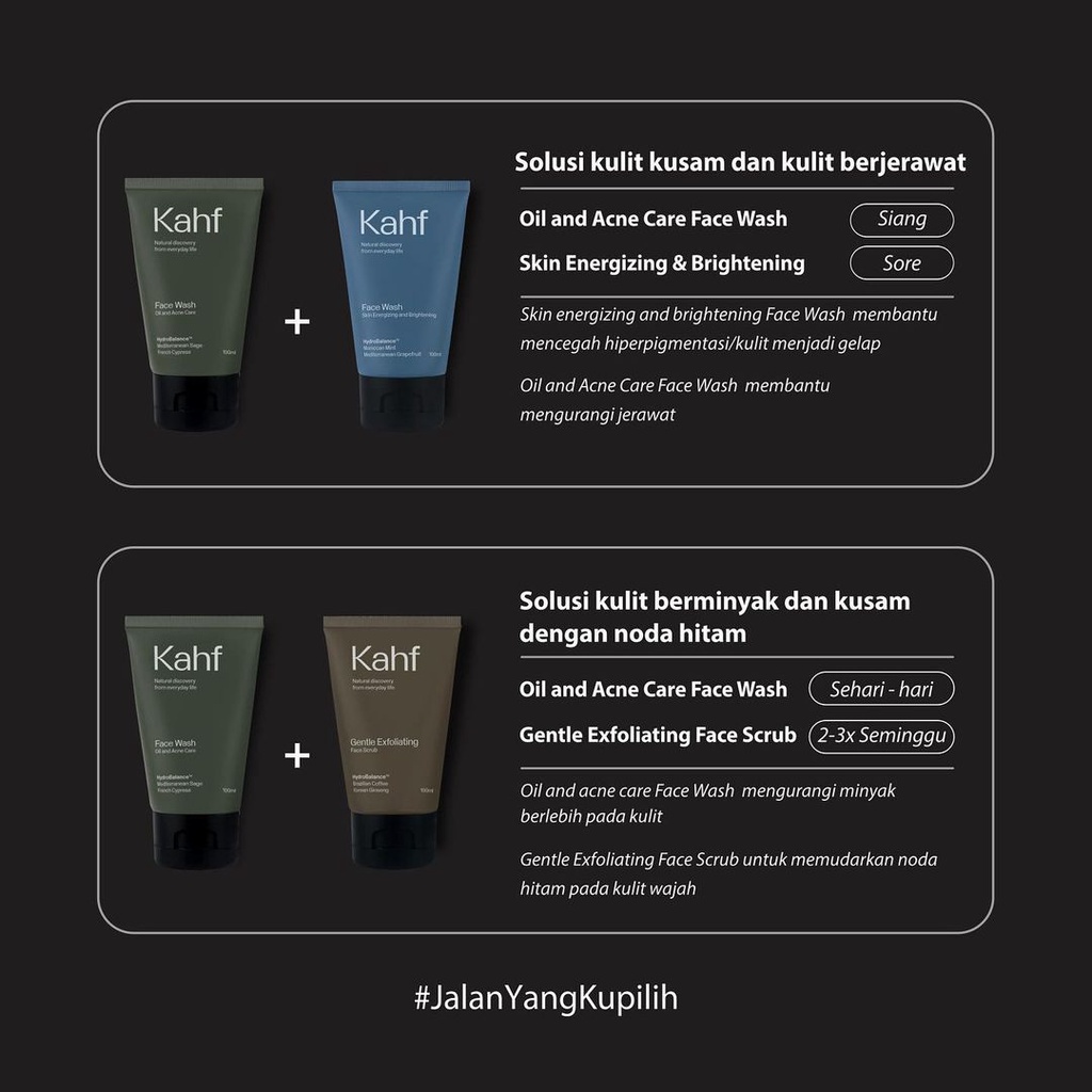 Kahf Face Wash 100ml - Skin Energizing and Brightening