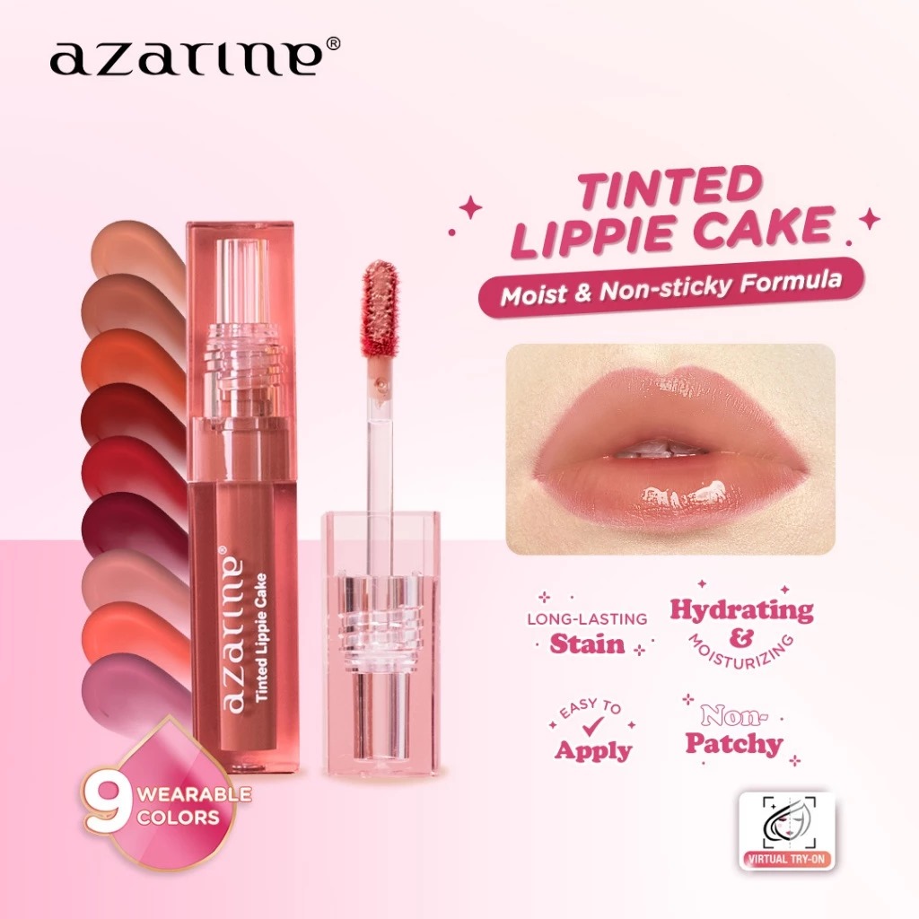 Azarine Tinted Lippie Cake 2.9ml - 03 Pumpkin Cake (ORANGE)