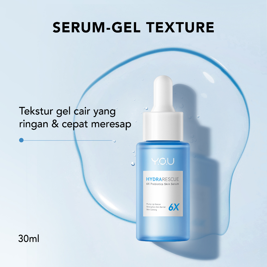 YOU Hydra Rescue 6x Prebiotic Skin Serum 30ml