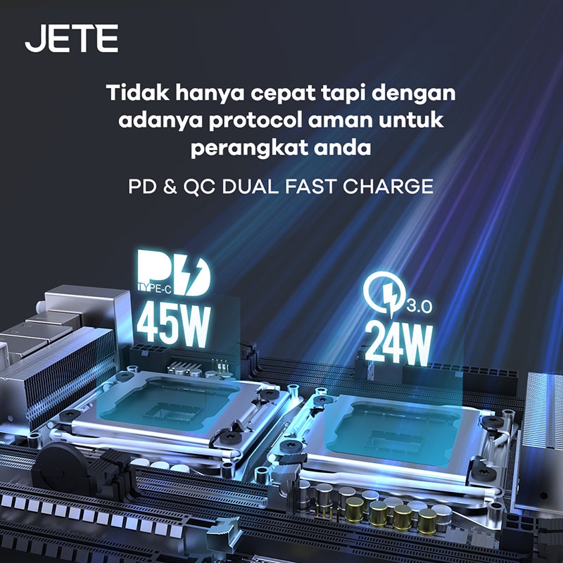 JETE Car Charger J7 69W