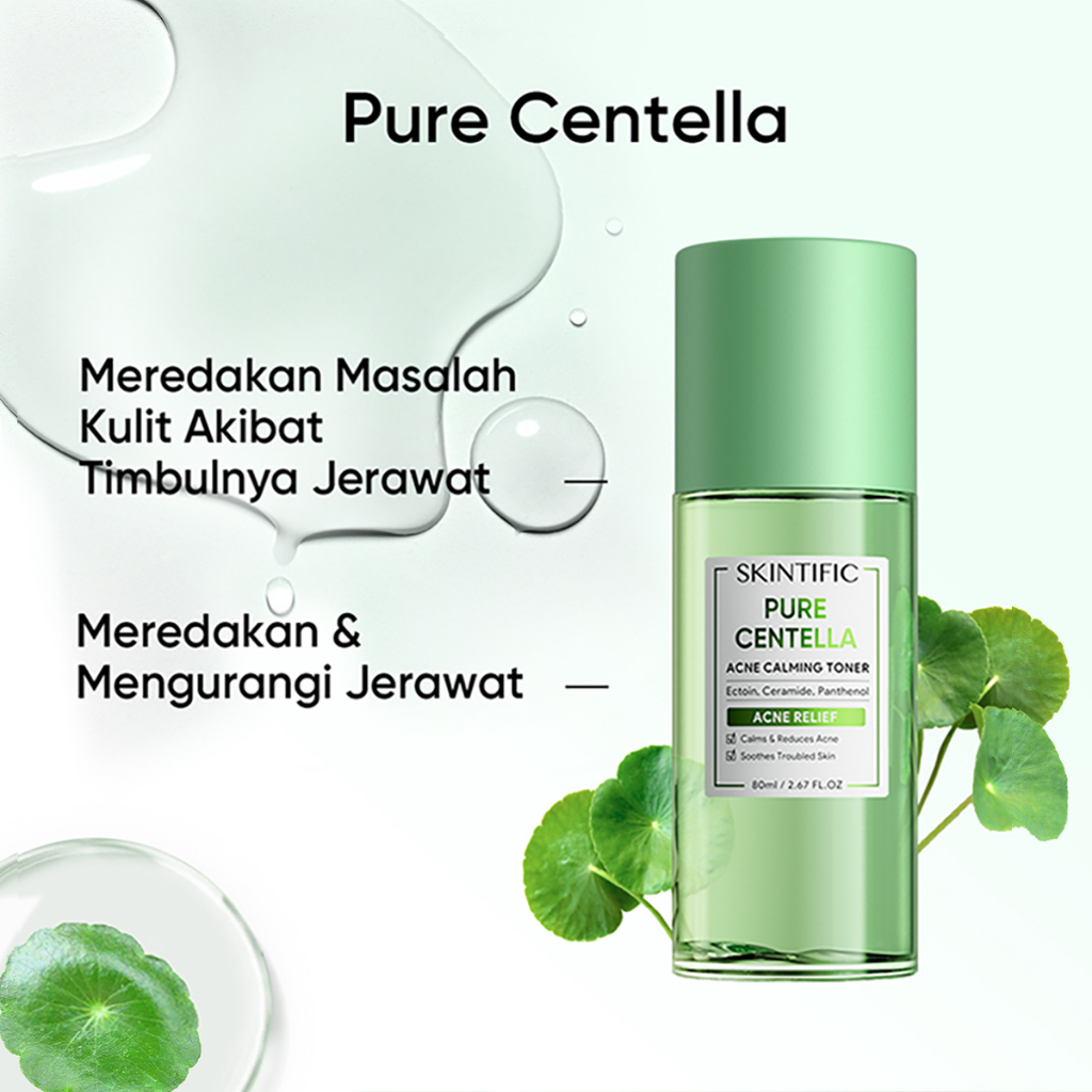 Skintific Pure Centella Acne Calming Toner 80ml