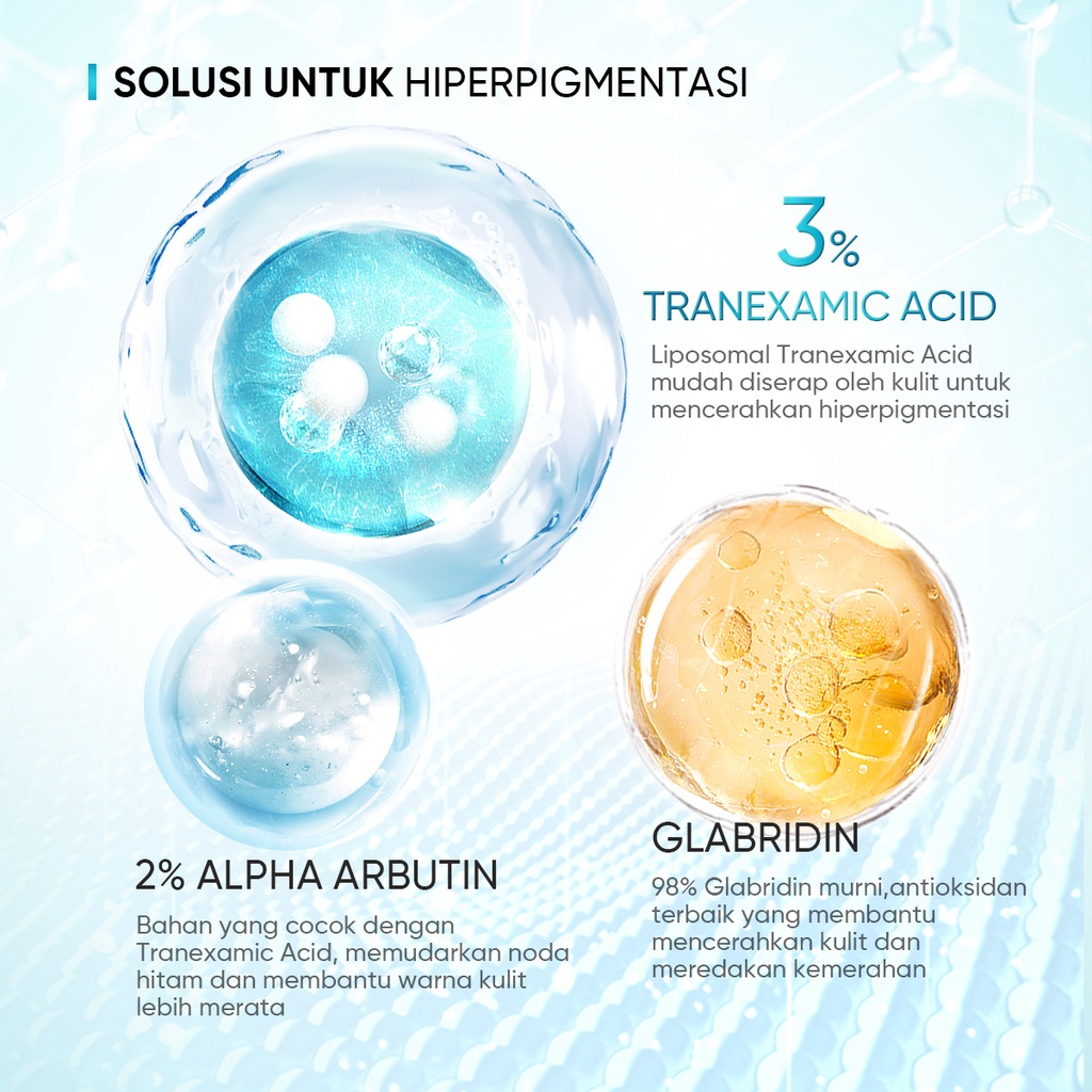 Skintific 3% Tranexamic Acid Advanced Bright Serum 20ml