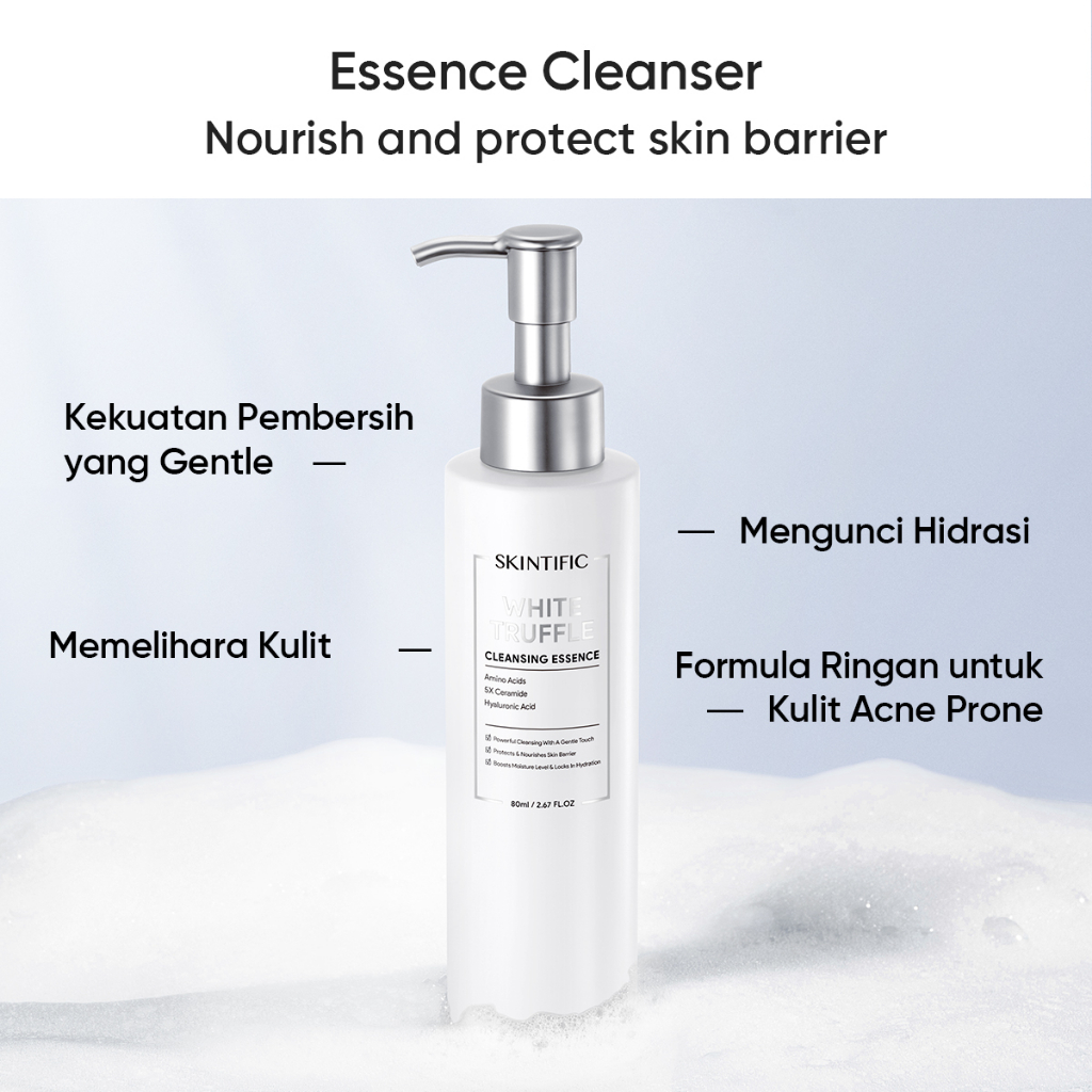Skintific White Truffle Cleansing Essence 80ml