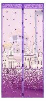 Tirai Magnet MOTIF GAMBAR Anti Nyamuk (Mosquito Net)