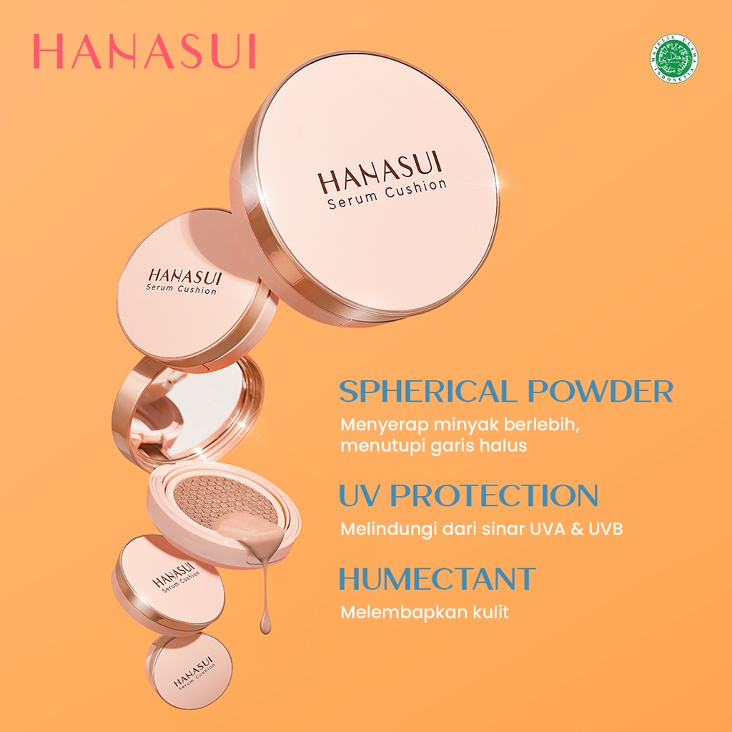 Hanasui Serum Cushion 15gr - 10 Classy Ivory