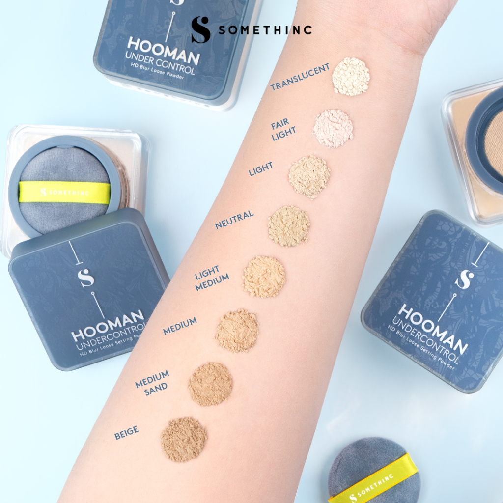 Somethinc Hooman Under Control HD Blur Loose Powder 13gr - Beige
