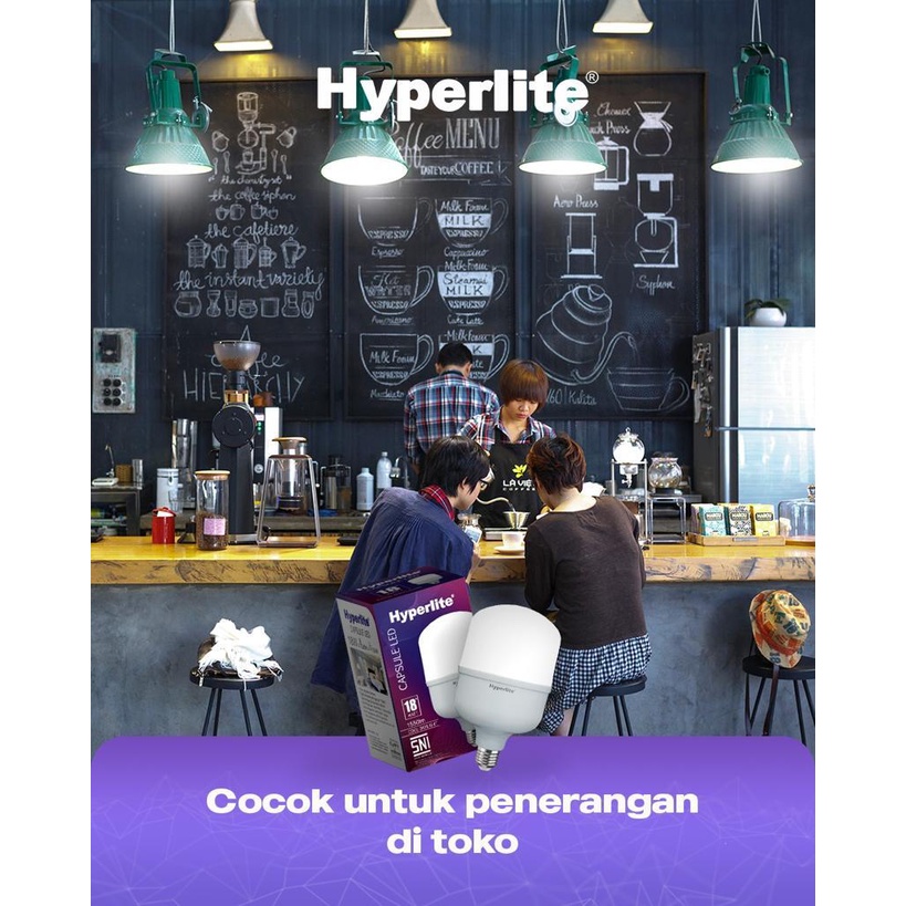 Hyperlite Capsule LED 14W CDL 14 Watt (Lampu Kapsul)