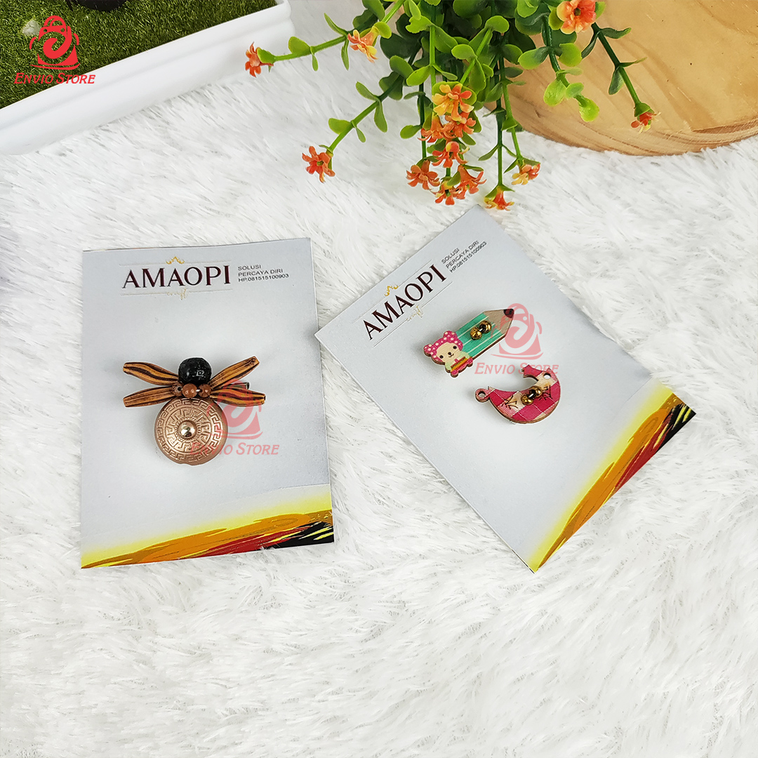 AMAOPI Bros LC02 (Bros Hijab / Jepit / Peniti)