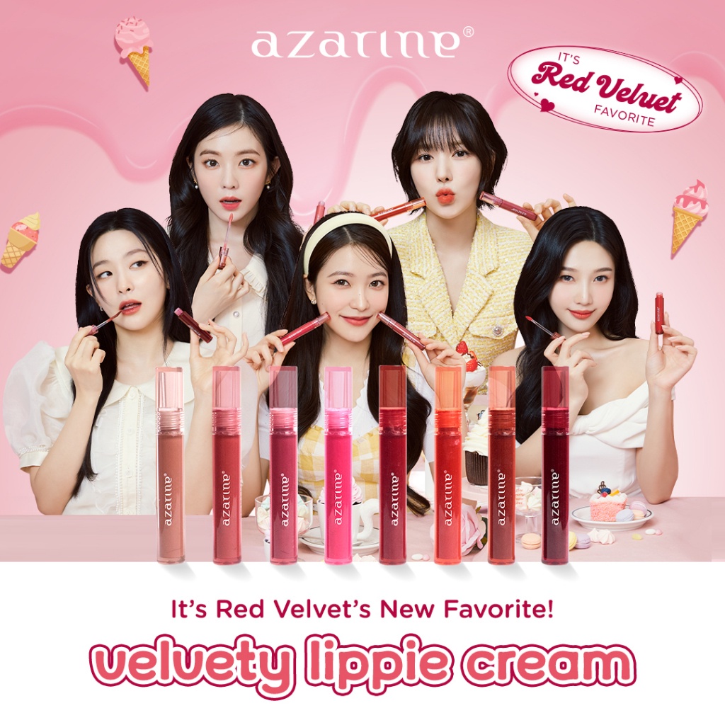 Azarine Velvety Lippie Cream - Crème Brulee 