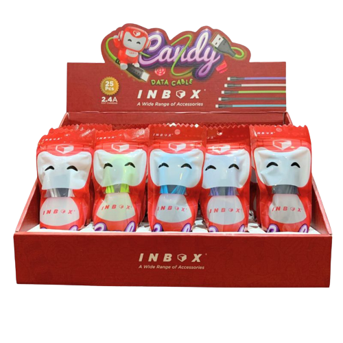 Inbox Kabel Data Candy - Lightning 2.4A