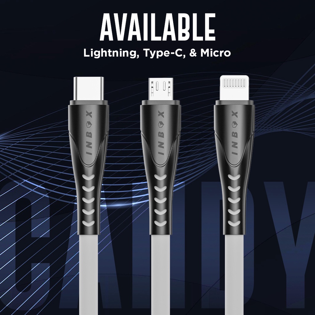 Inbox Kabel Data Candy - Lightning 2.4A
