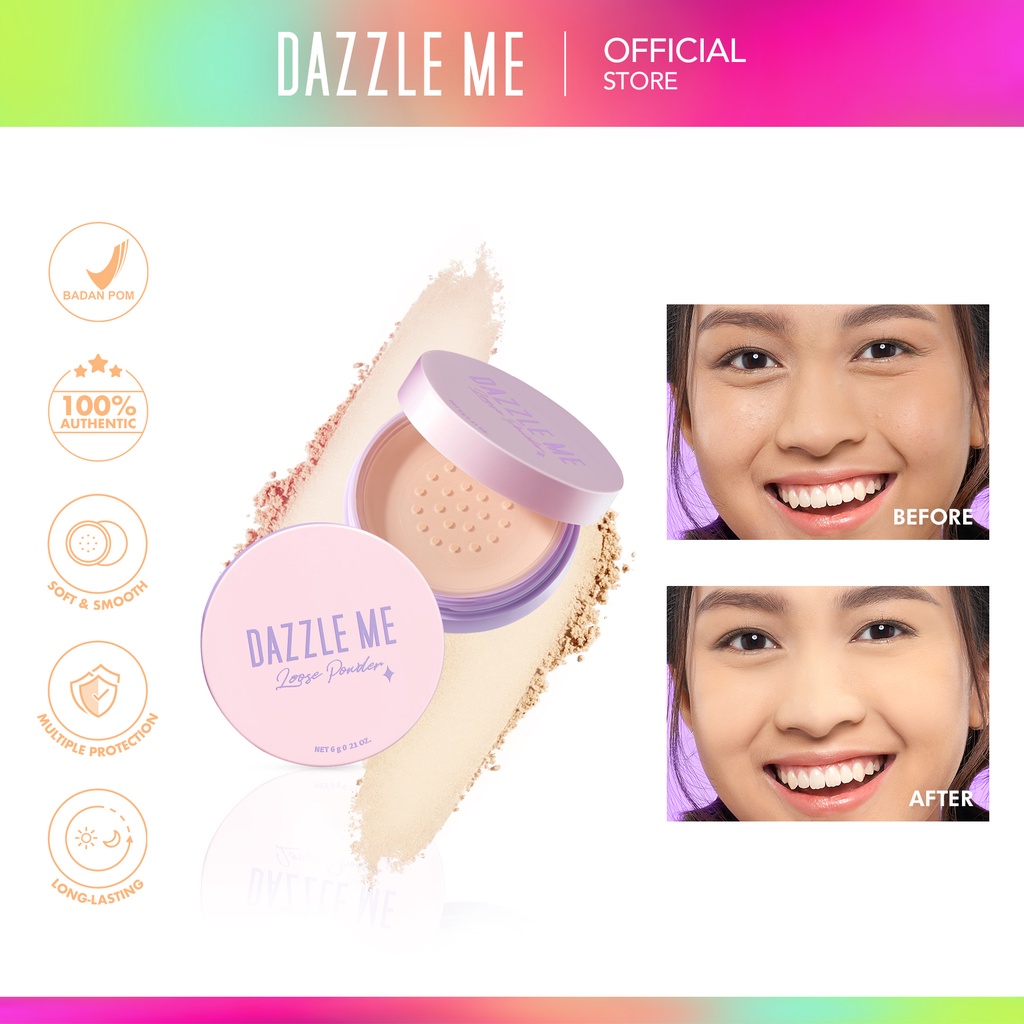 DAZZLE ME Always Setting Loose Powder 03 Almond Kiss