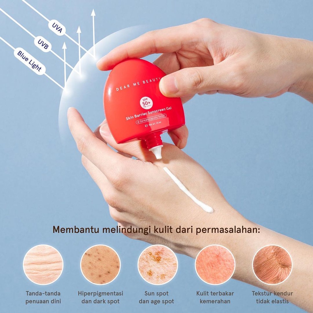 Dear Me Beauty Skin Barrier Sunscreen SPF 50 PA++++ 35gr
