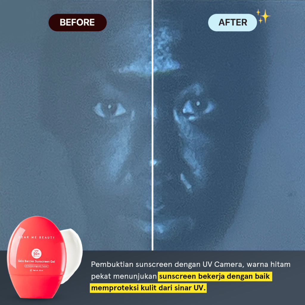 Dear Me Beauty Skin Barrier Sunscreen SPF 50 PA++++ 35gr