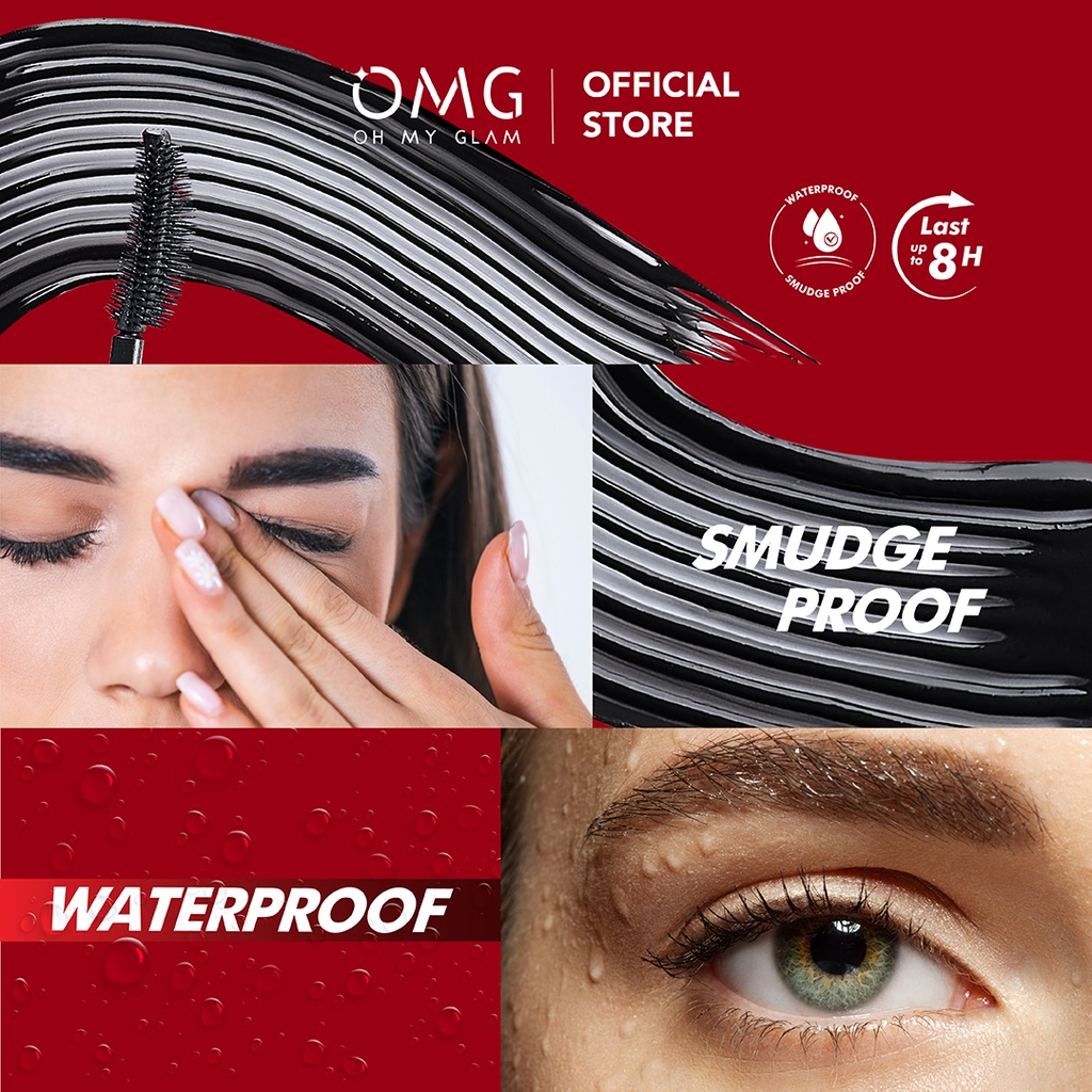 Oh My Glam Lashtension Waterproof Mascara 6.5gr (OMG)
