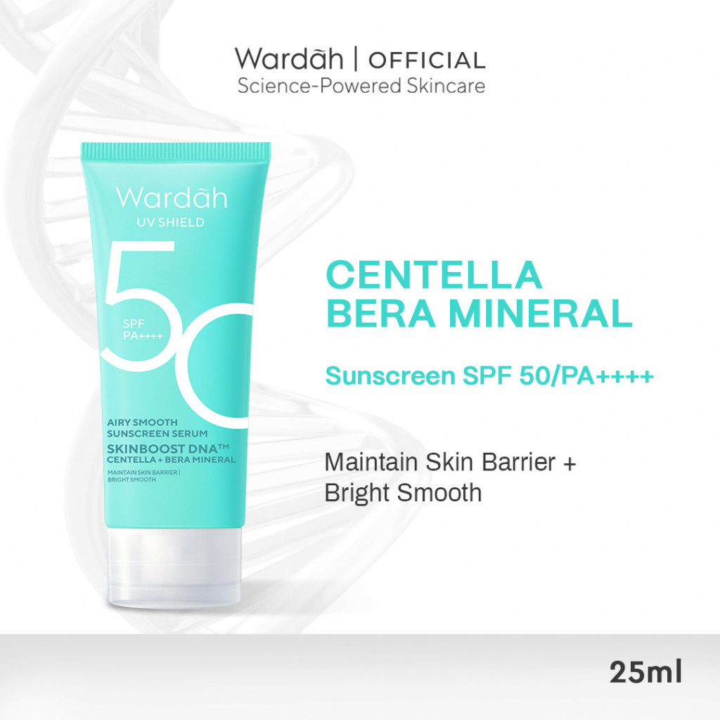 Wardah UV Shield Airy Smooth Sunscreen Serum SPF 50 PA++++ 25ml