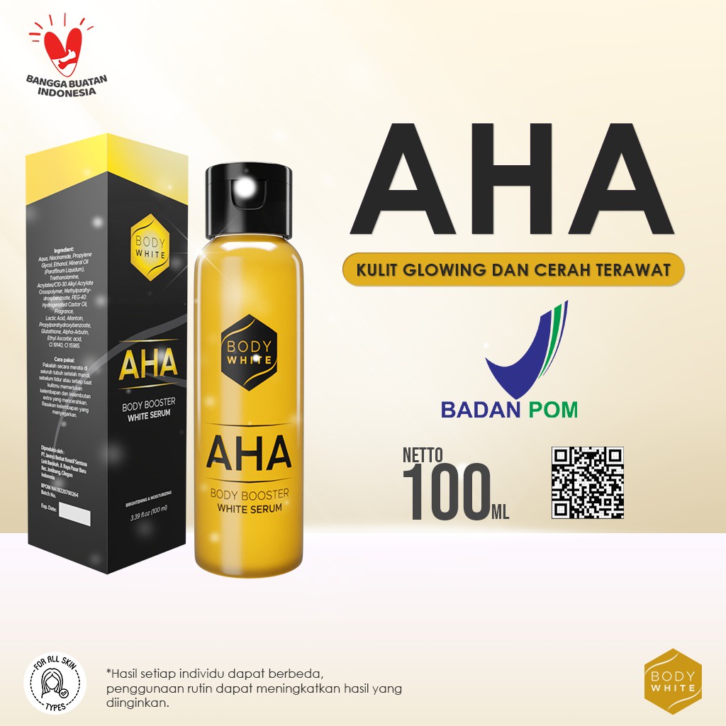Body White AHA Body Booster White Serum 100ml