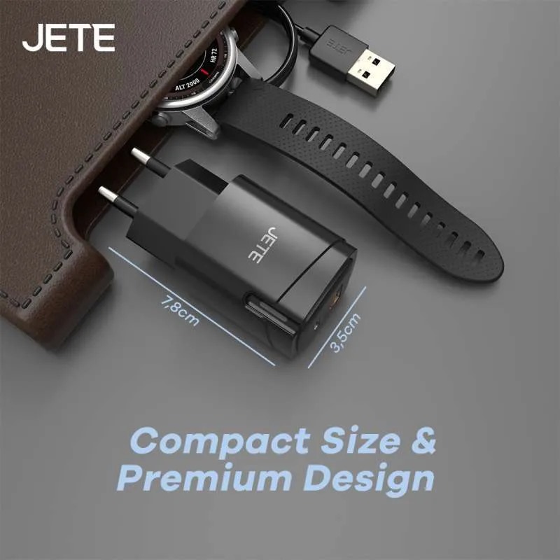 JETE Adaptor E31 30W - USB-C & USB-A Series