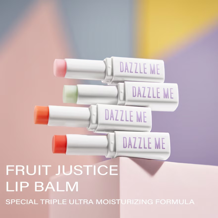 DAZZLE ME Fruit Justice Lip Balm 3.5gr - 04 Peach Punch