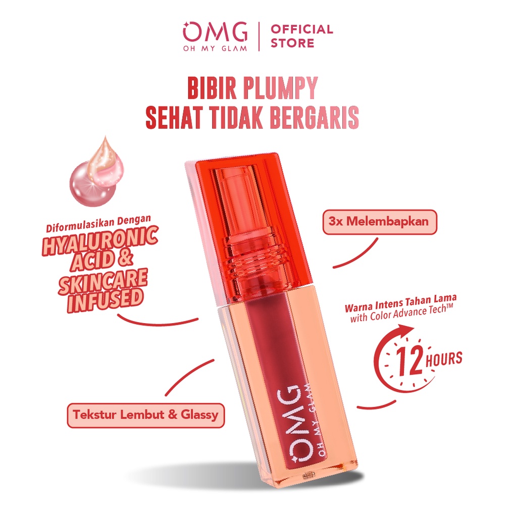 Oh My Glam Glassy Lip Tint - 03 Spring 2g (OMG)