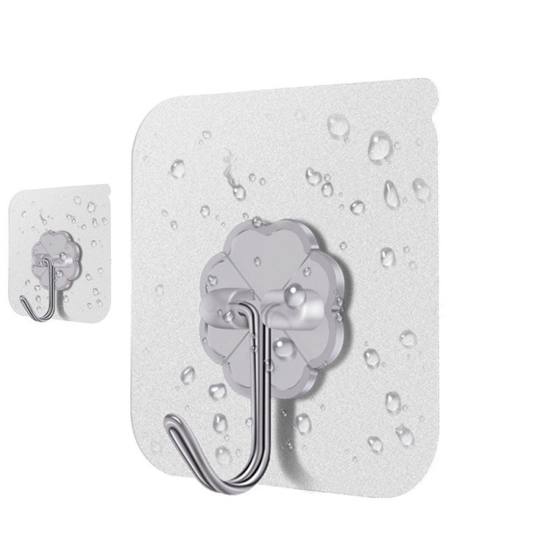 Magic Hook J Transparan (Gantungan Dinding Besi)