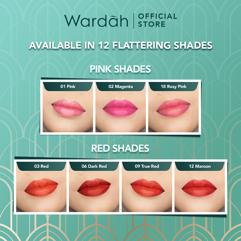 Wardah Exclusive Matte Lipstick 02 Magenta *